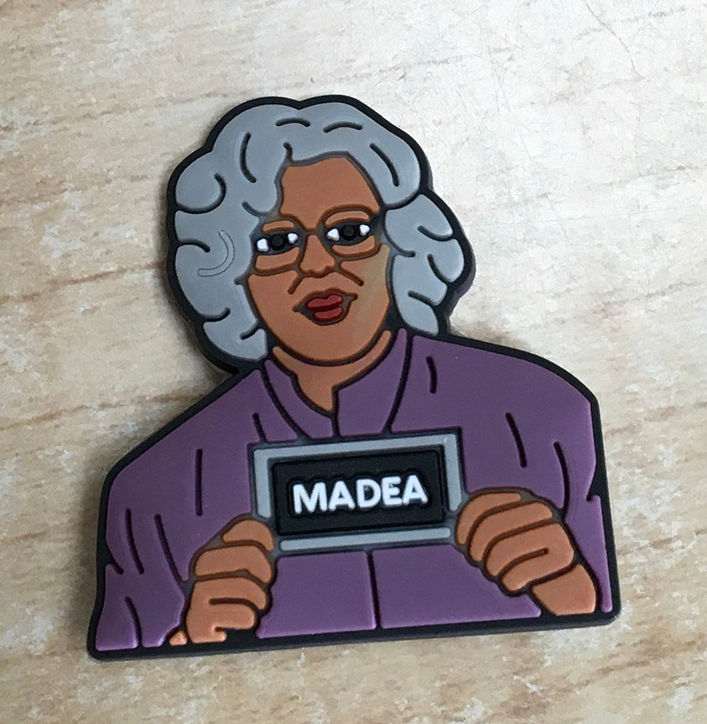 Madea Rubber Shoe Charms