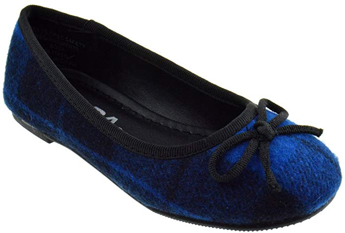 Jona girls plaid ballet flat