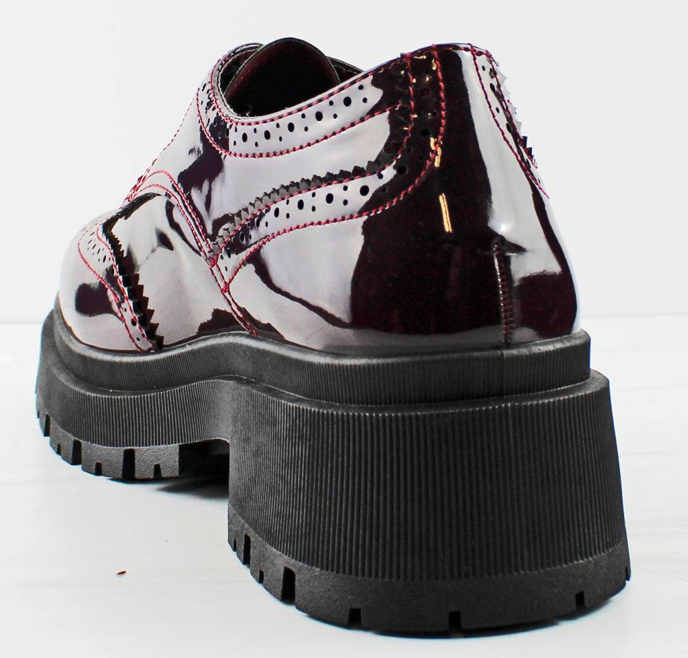 Zola 20 Women&#39;s Platform Lace Up Comfort Oxford Shoes